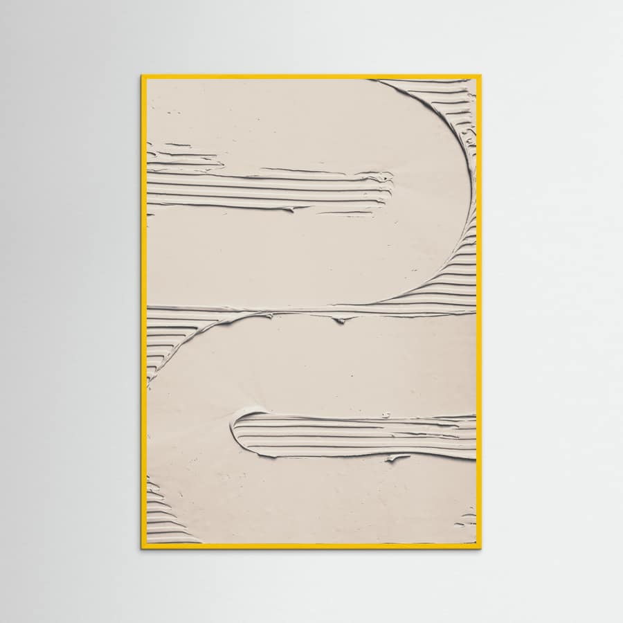 Mud Texture 11 Beige Poster – plakat og kunsttryk