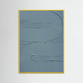 Affiche Mud Texture 12 Blue – affiche et impression d’art