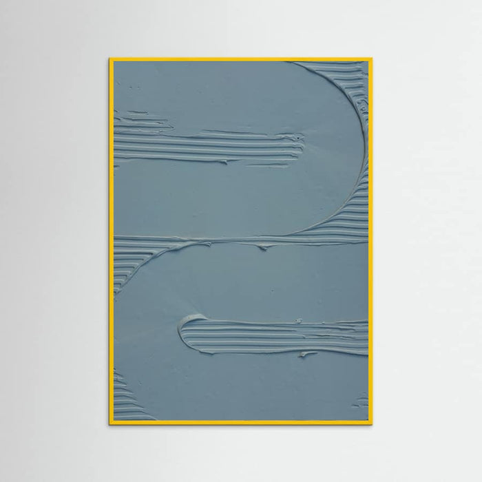 Affiche Mud Texture 12 Blue – affiche et impression d’art