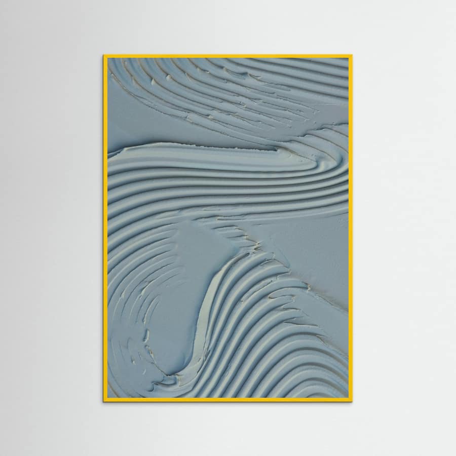 Affiche Mud Texture 15 Blue – affiche et impression d’art