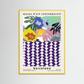 Yellow Wood Museu D'art Contemporani Barcelona Poster