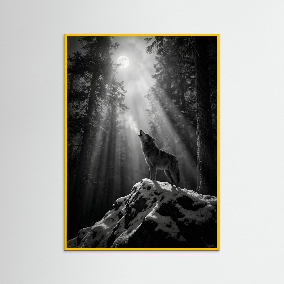 Yellow Wood Mystic Deer