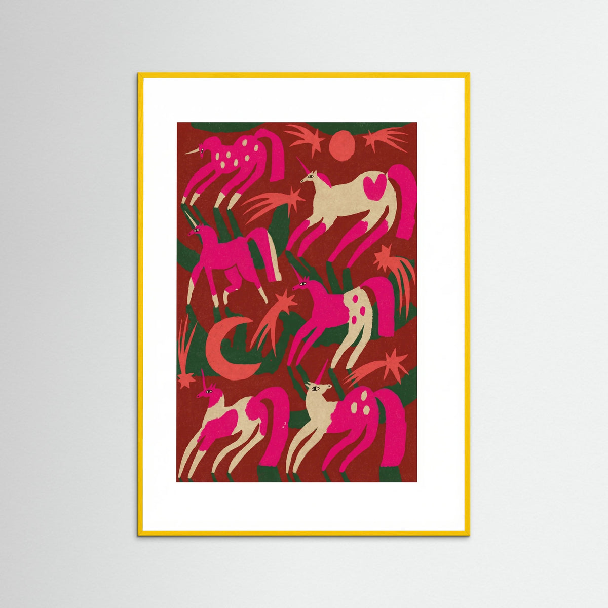 Yellow Wood Mystic Unicorn Dance