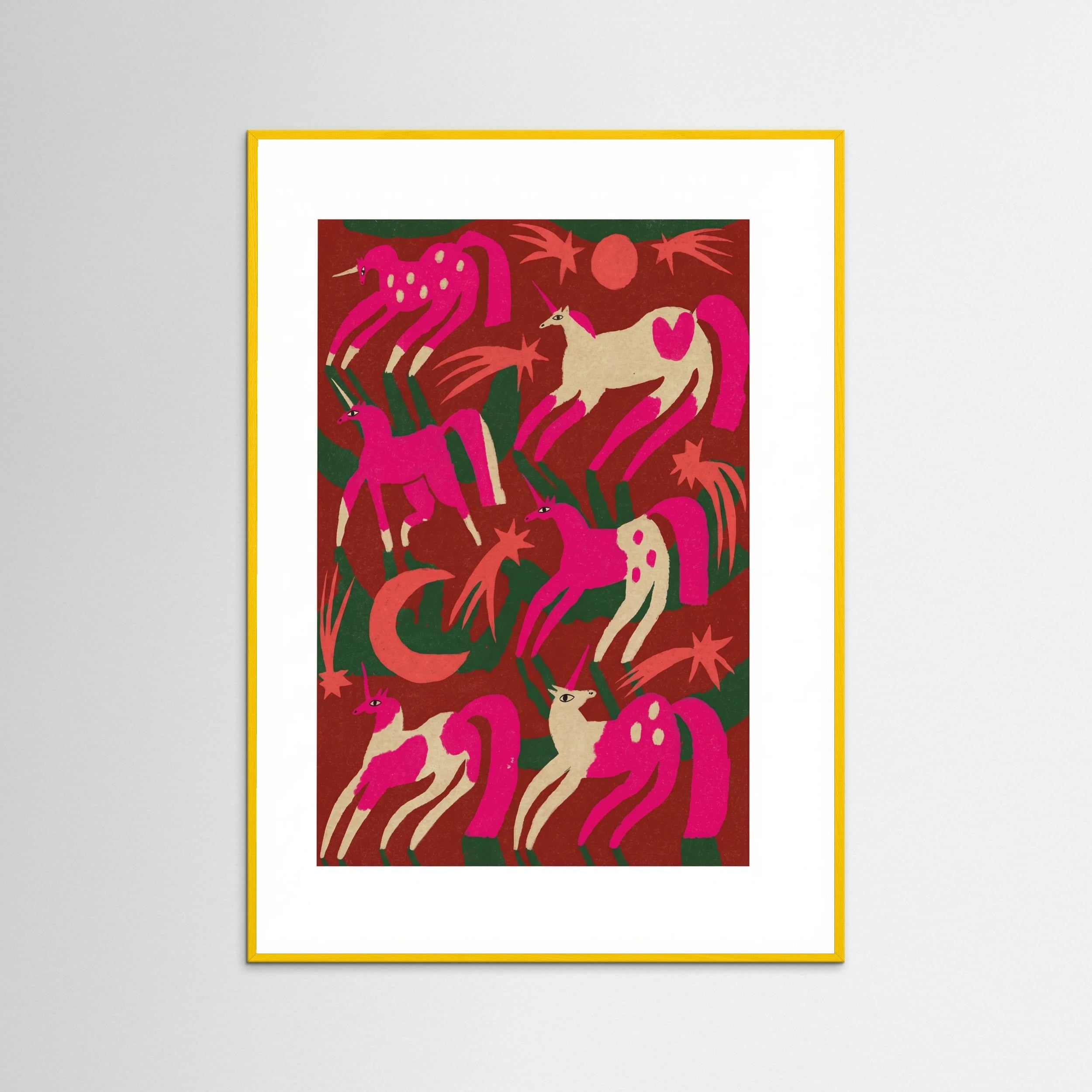 Yellow Wood Mystic Unicorn Dance