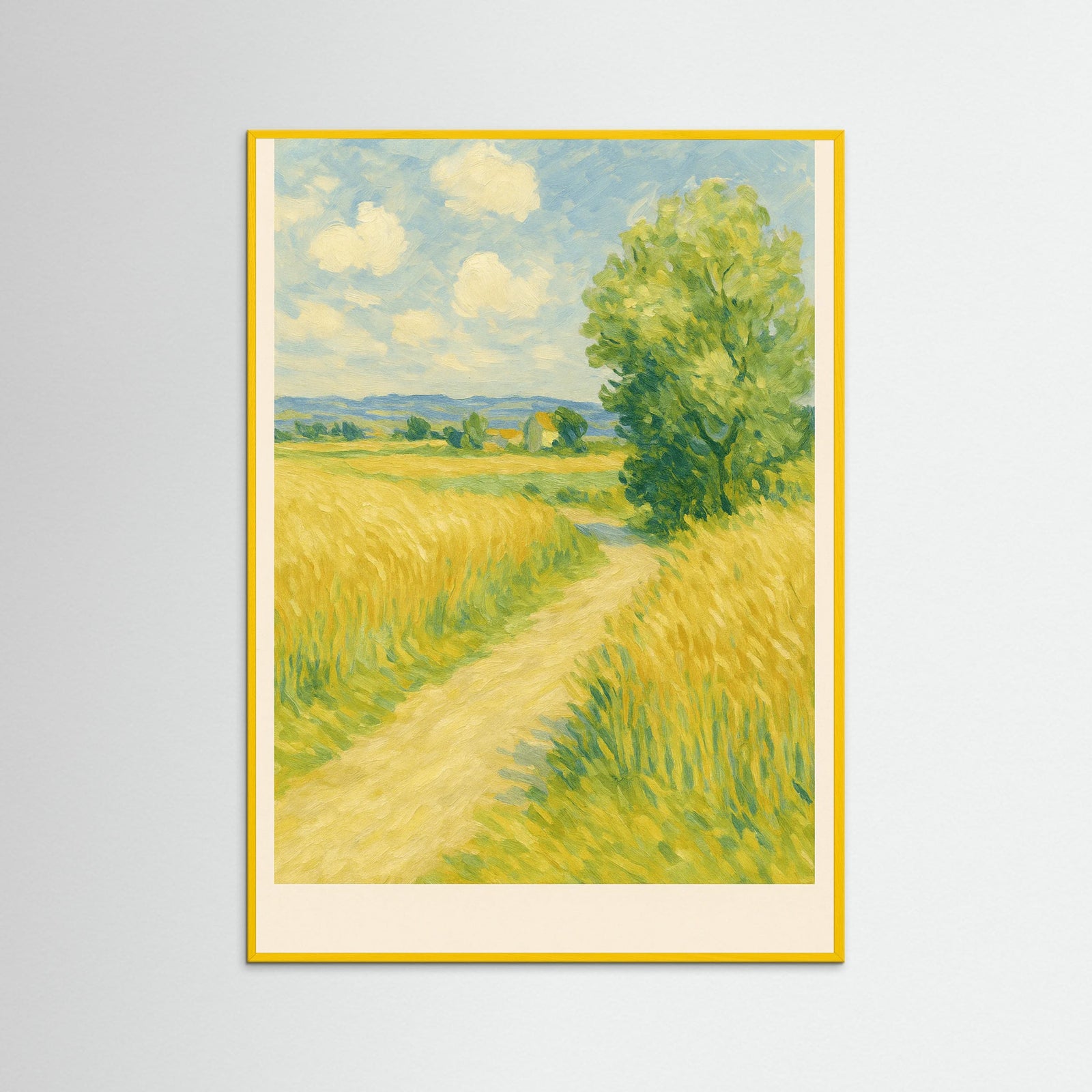 Yellow Wood Natures Brushstroke