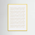 Plakat Neutral Howdy – plakat i druk artystyczny