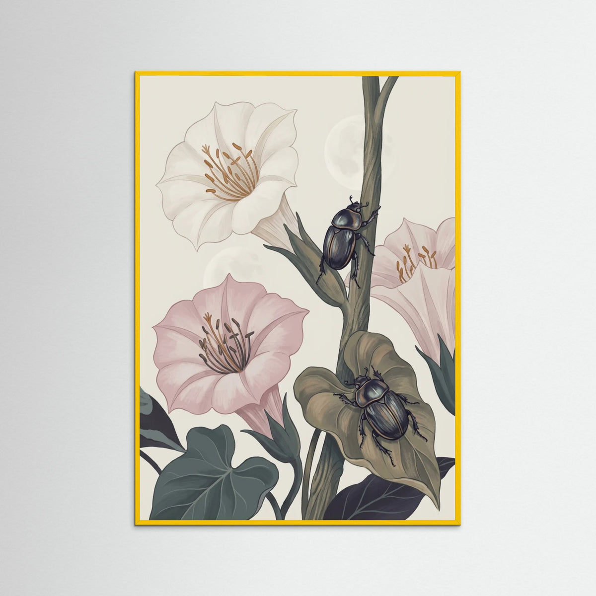 Yellow Wood Nocturnal Bloom