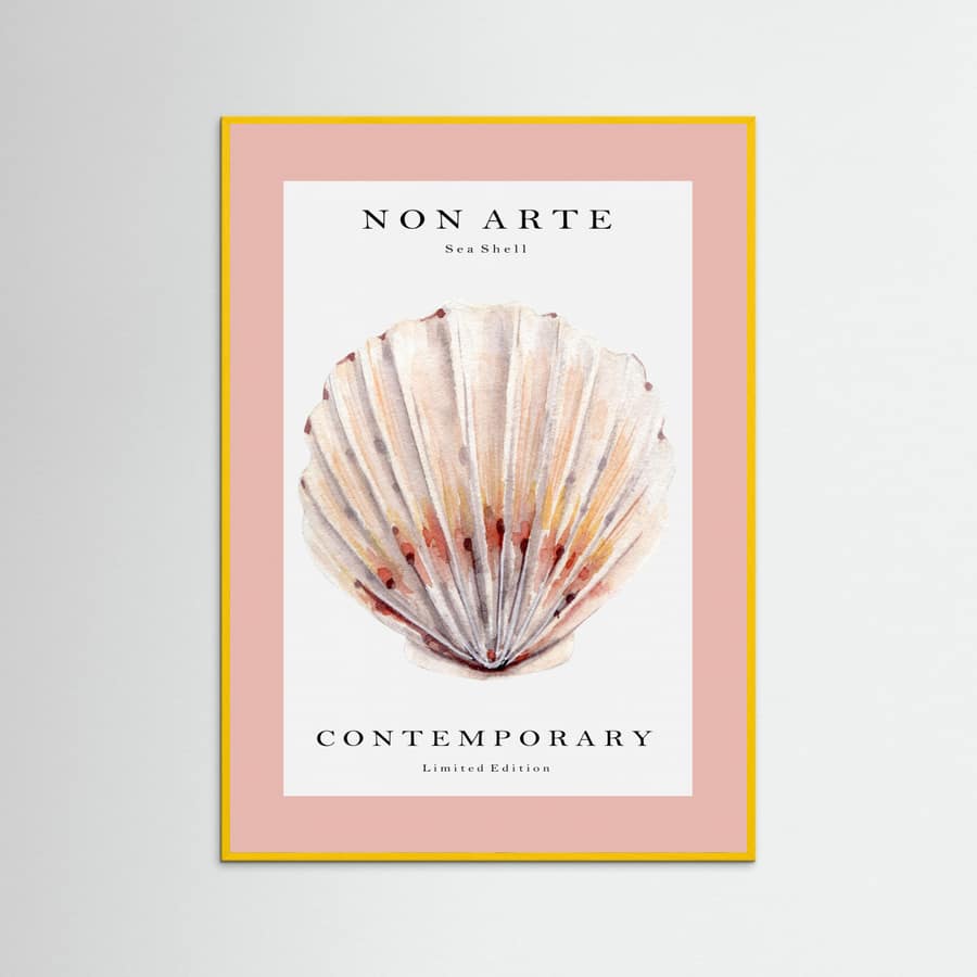 Plakat Non Arte Sea Shell no.2 – plakat i druk artystyczny