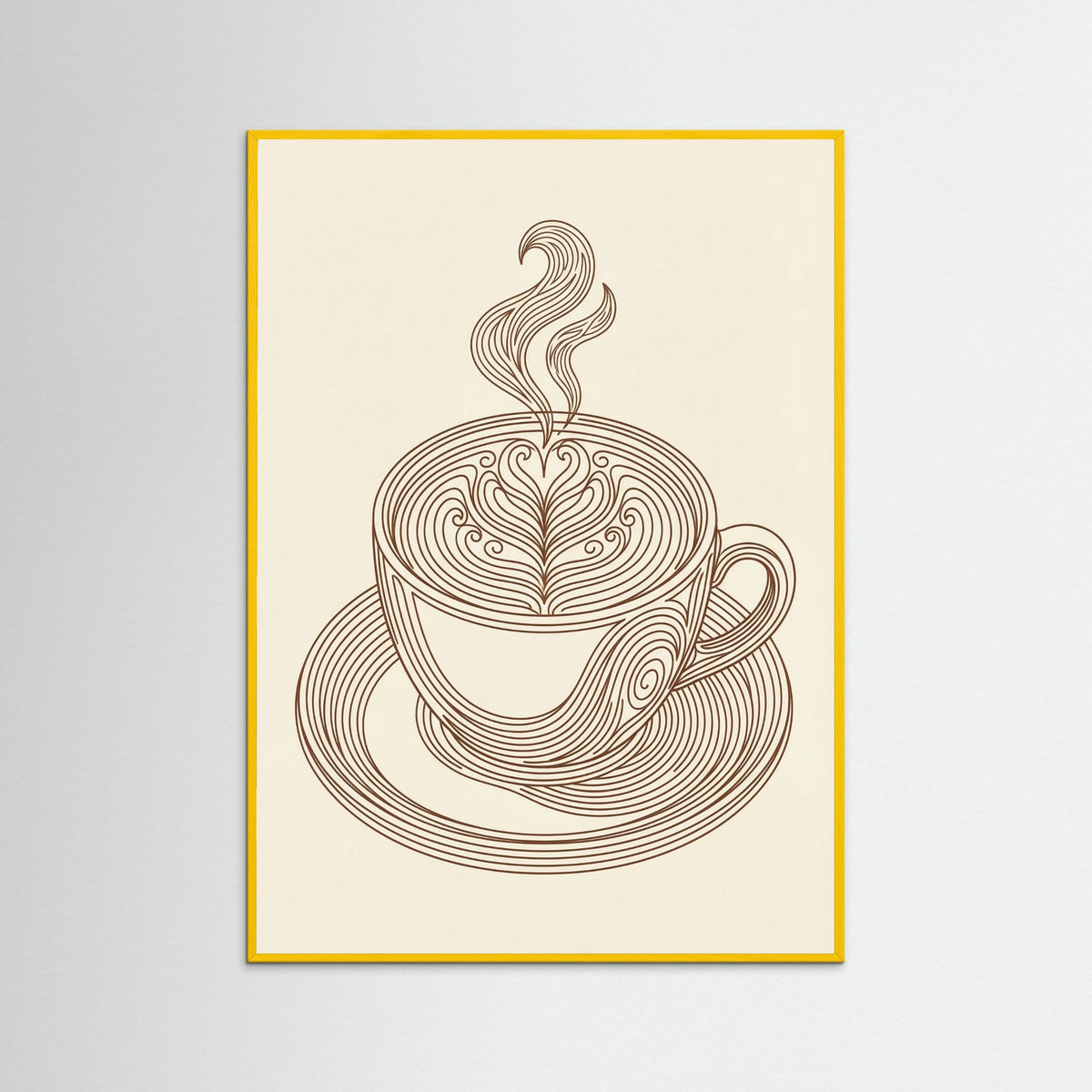 Yellow Wood Noodle Flow