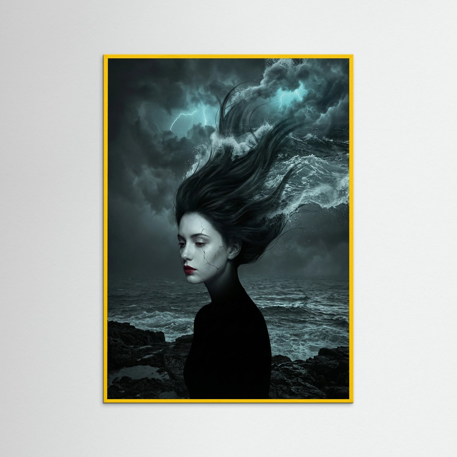 Yellow Wood Ocean Muse