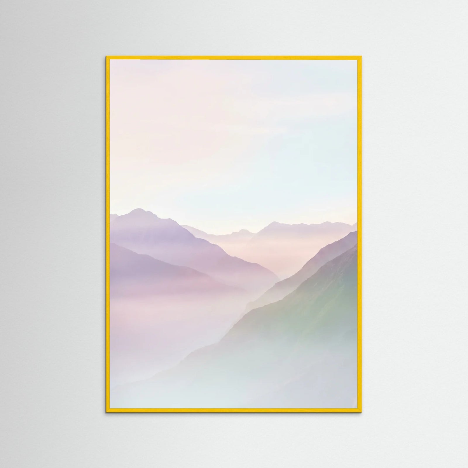 Yellow Wood Ocean Serenity