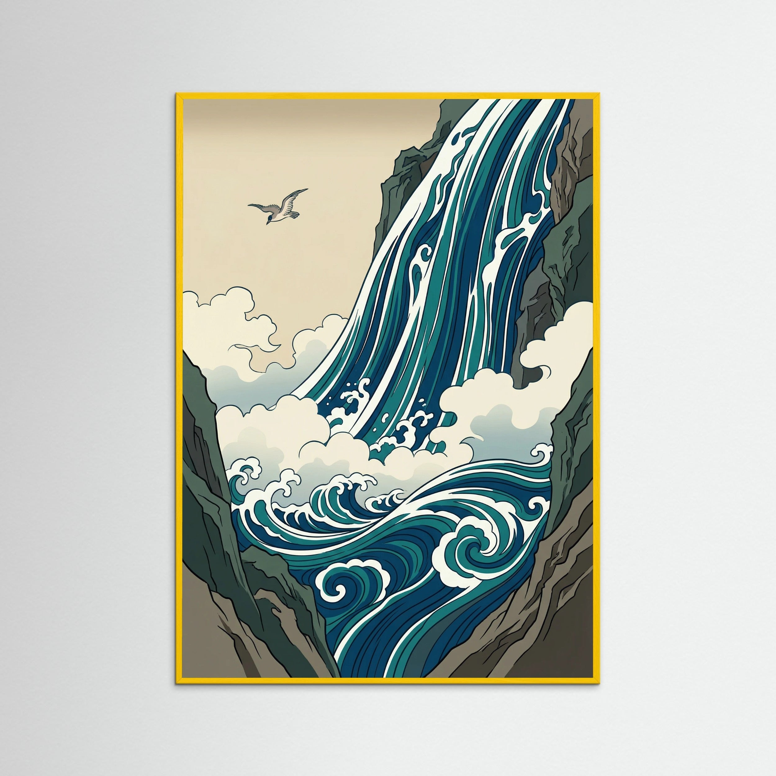 Yellow Wood Oceans Crest