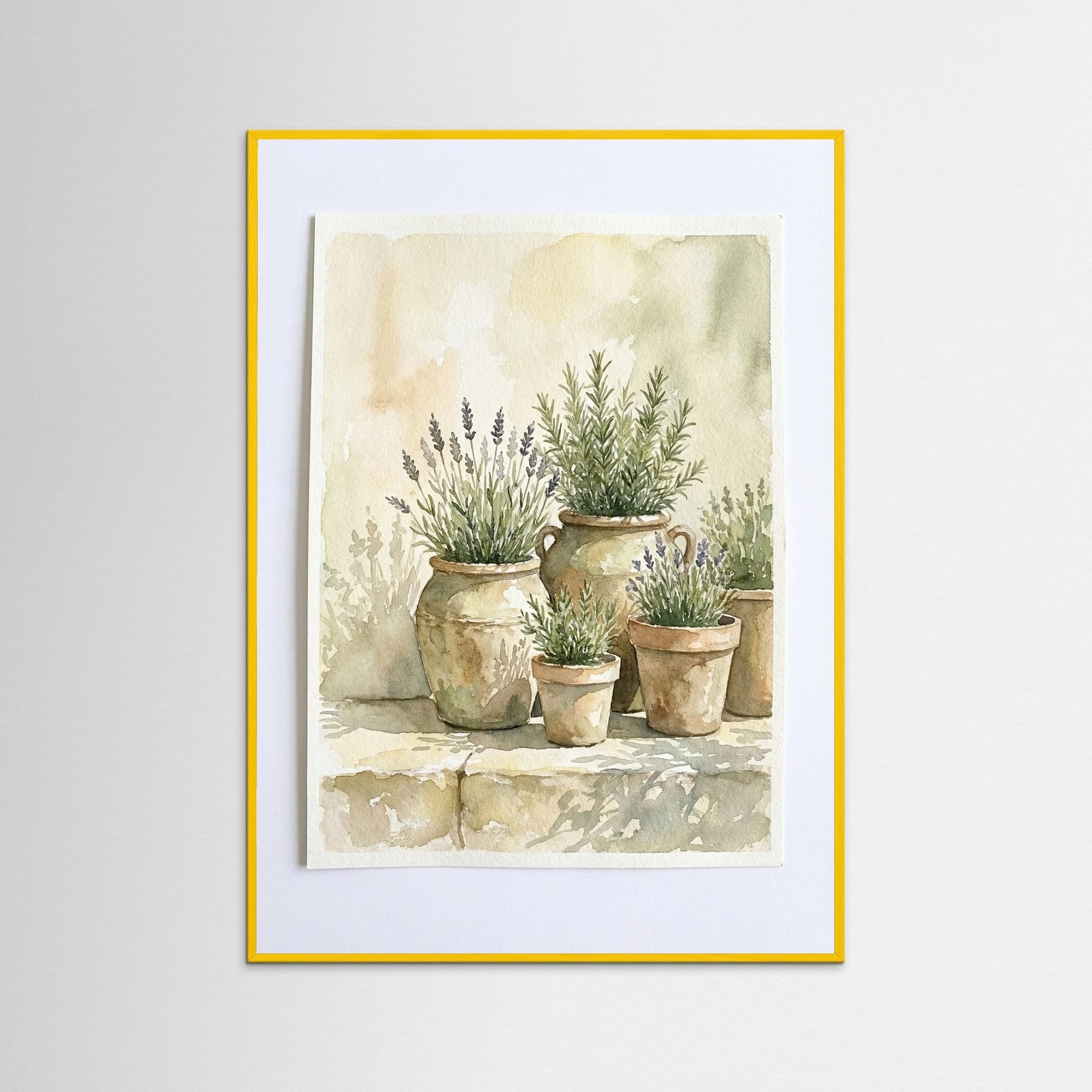 Yellow Wood Olive Stillness