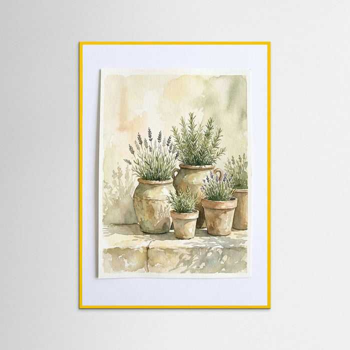 Yellow Wood Olive Stillness