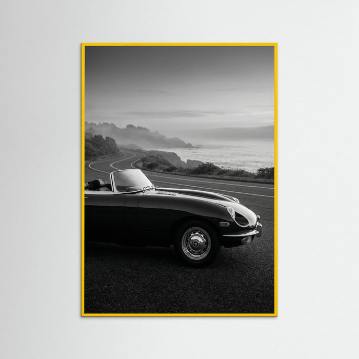 Open Road Porsche – poster och konsttryck