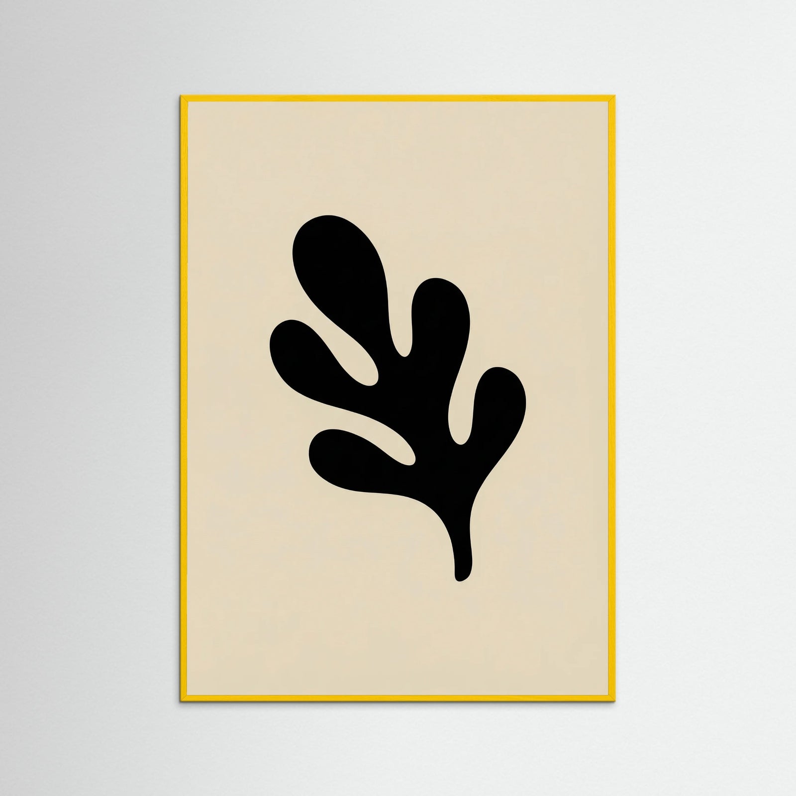 Yellow Wood Organic Abstraction