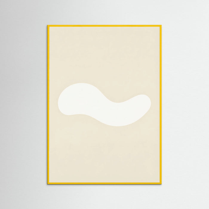 Yellow Wood Organic Cutout Forms
