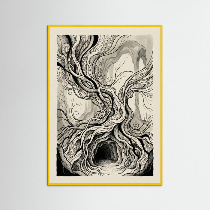 Yellow Wood Organic Entanglement