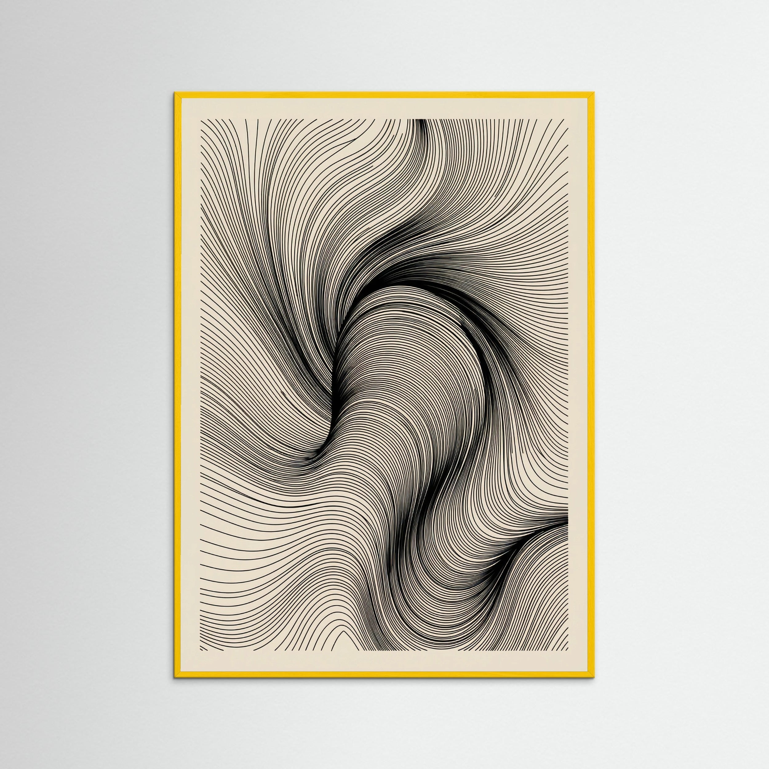 Yellow Wood Organic Flow Beige