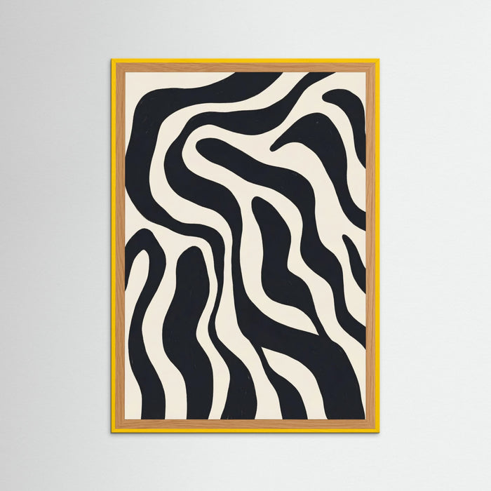 Yellow Wood Organic Flow Black