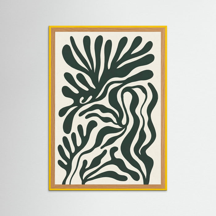 Yellow Wood Organic Flow Green