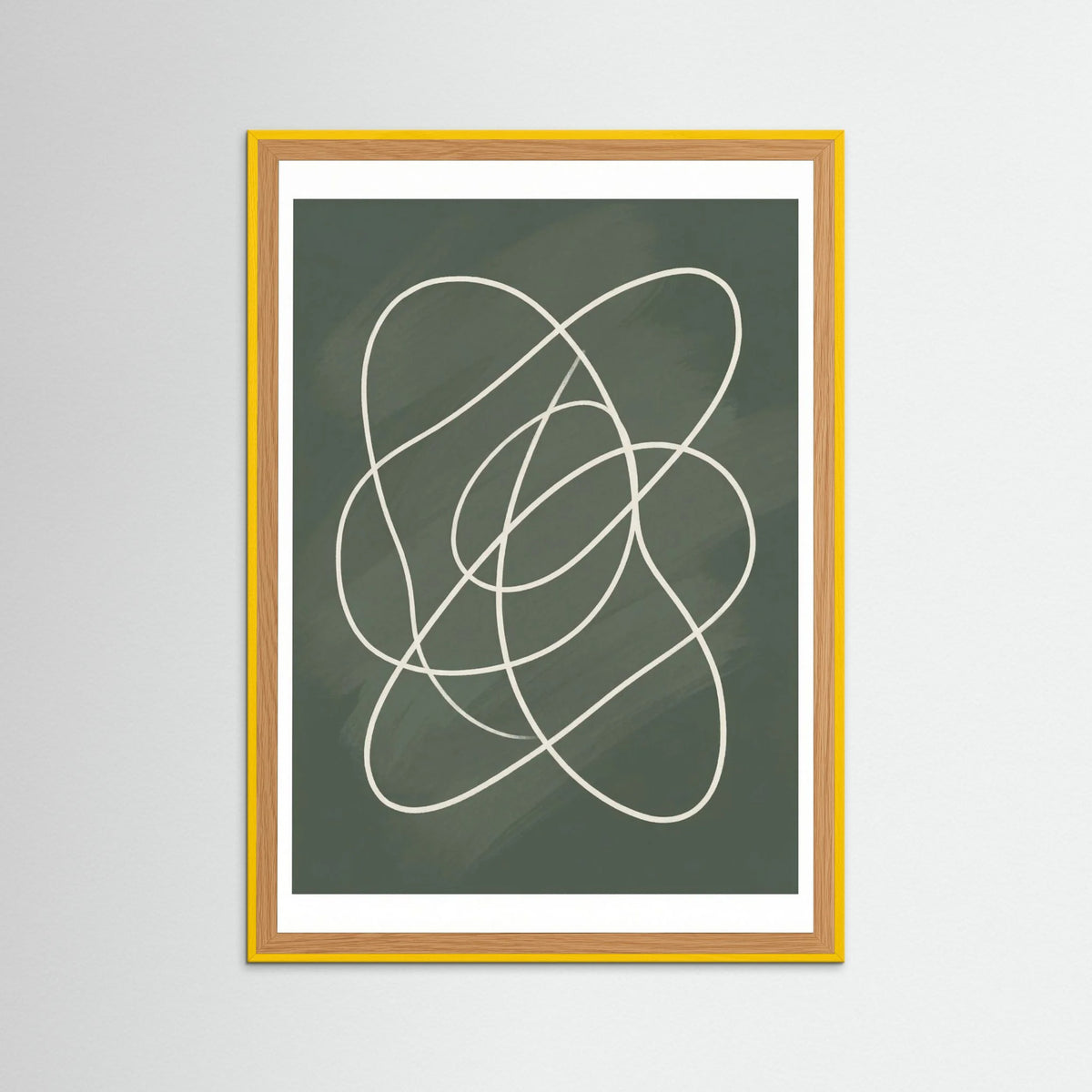 Yellow Wood Organic Flow Green