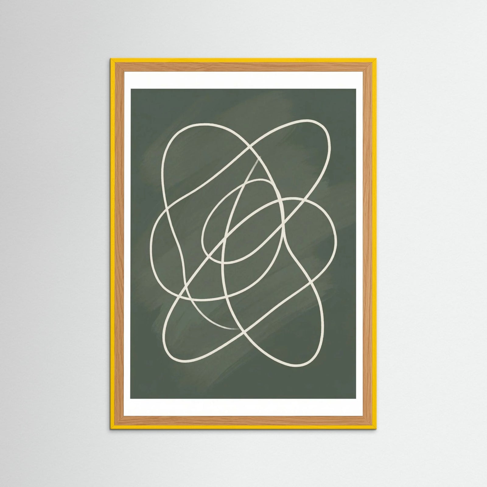 Yellow Wood Organic Flow Green