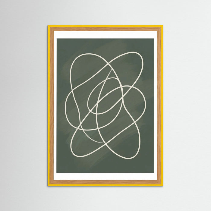 Yellow Wood Organic Flow Green
