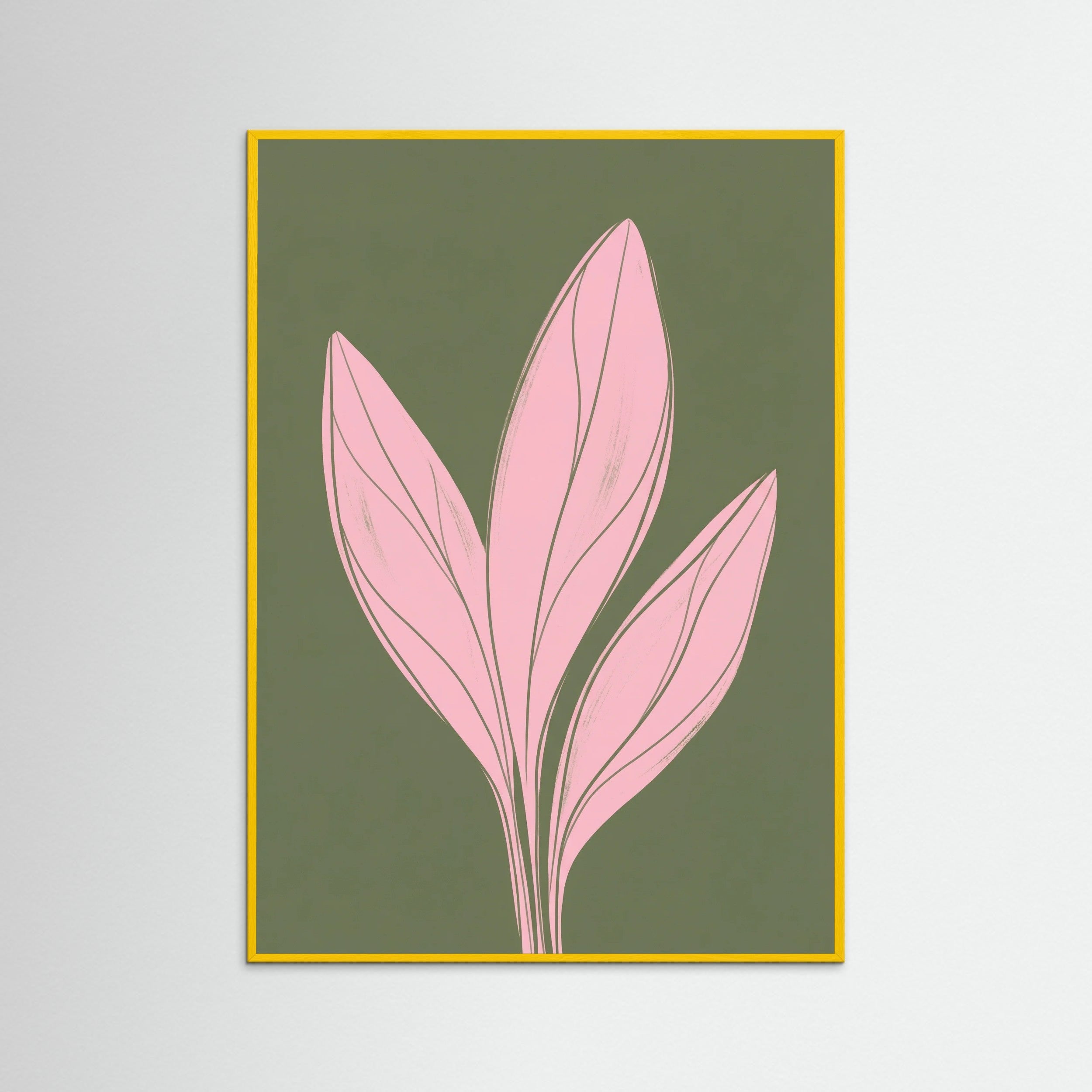 Yellow Wood Organic Fronds