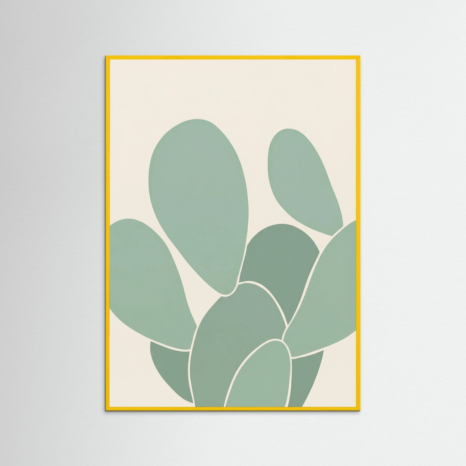 Yellow Wood Organic Leaf Study