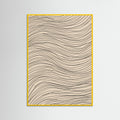 Yellow Wood Organic Swirl