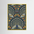 Yellow Wood Ornate Botanical Tapestry