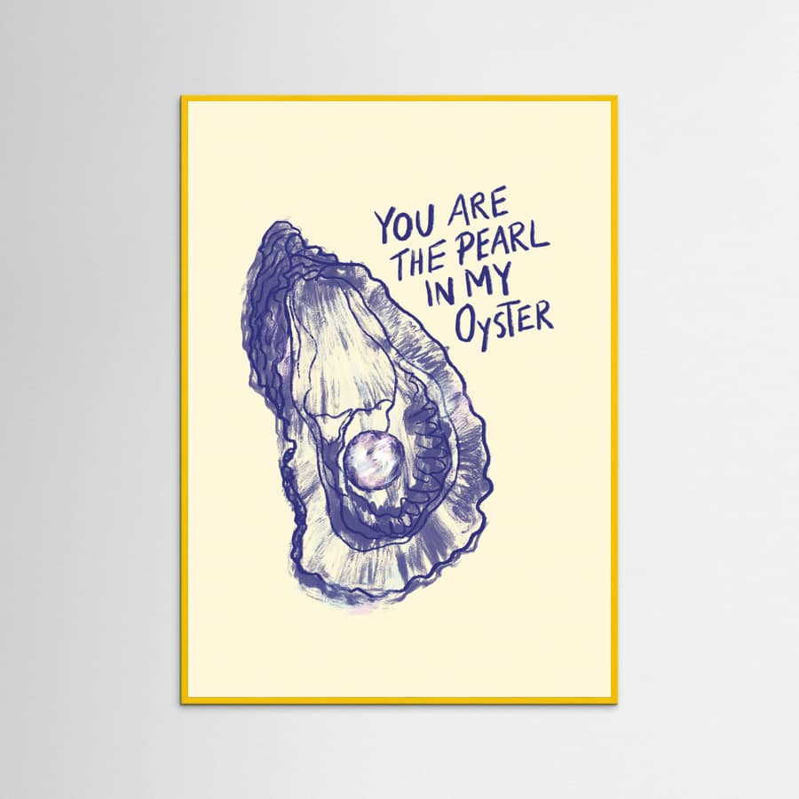 Oyster Poster – poster och konsttryck