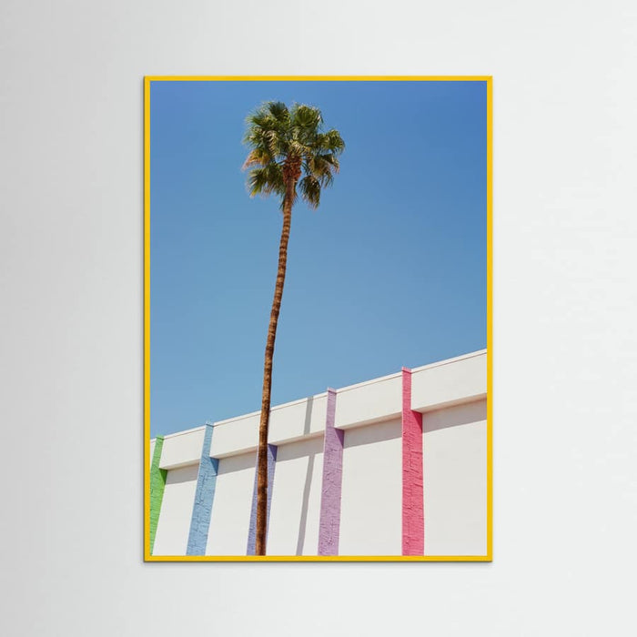 Yellow Wood Palm Springs II Poster