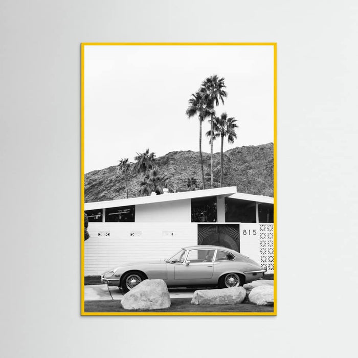 Yellow Wood Palm Springs Ride II Poster