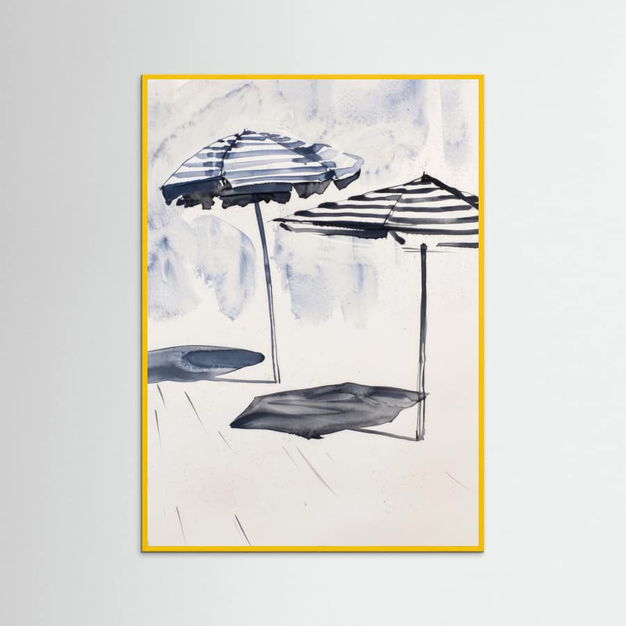 Parasols Poster – Poster und Kunstdruck