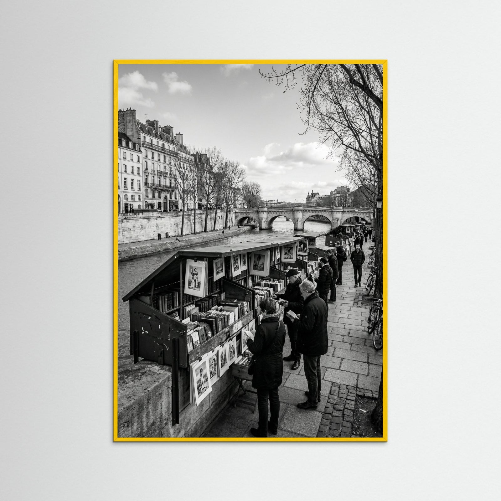 Yellow Wood Parisian Cafe Corner