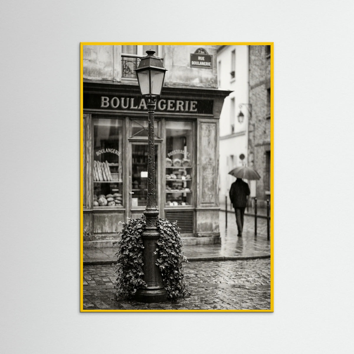 Yellow Wood Parisian Corner