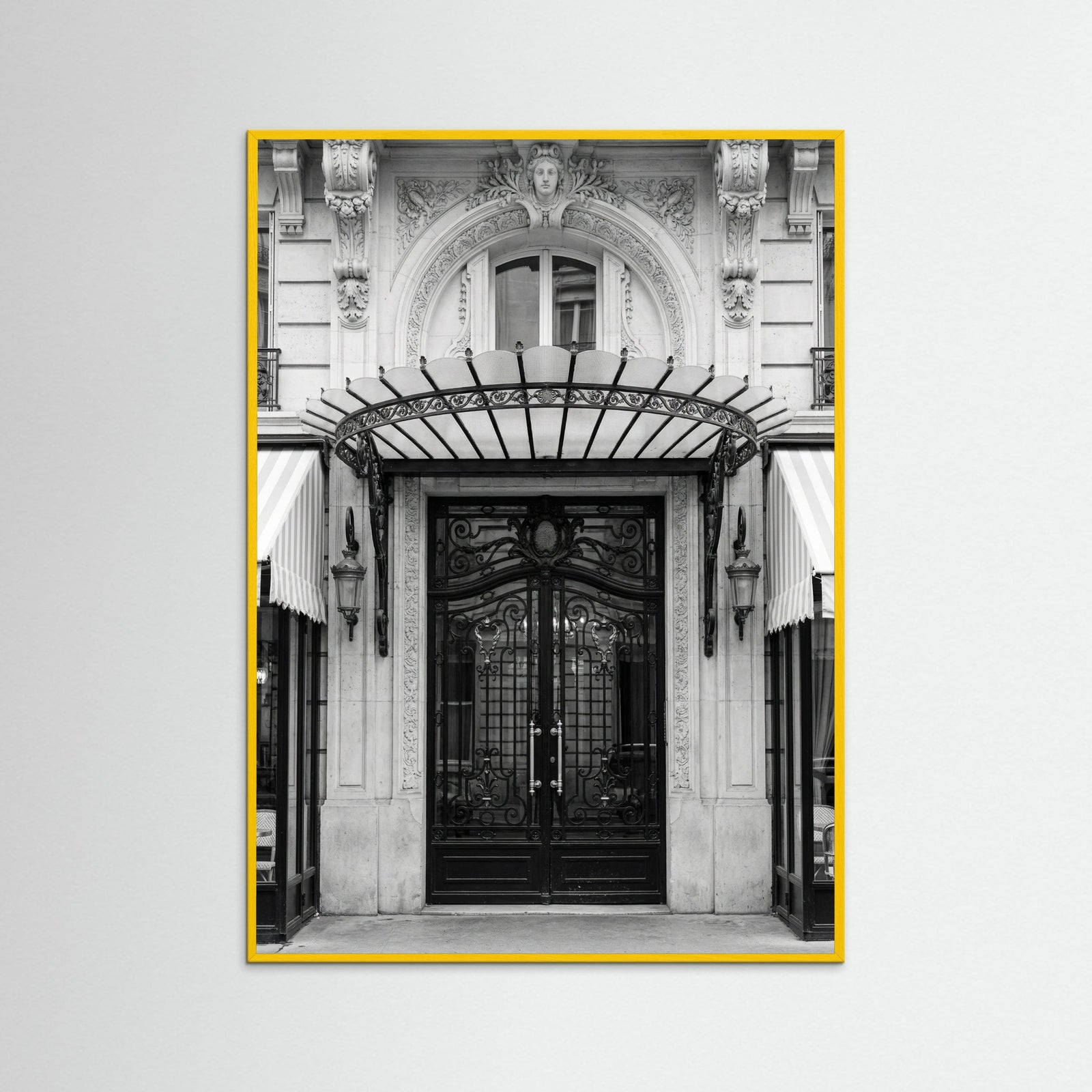 Yellow Wood Parisian Elegance