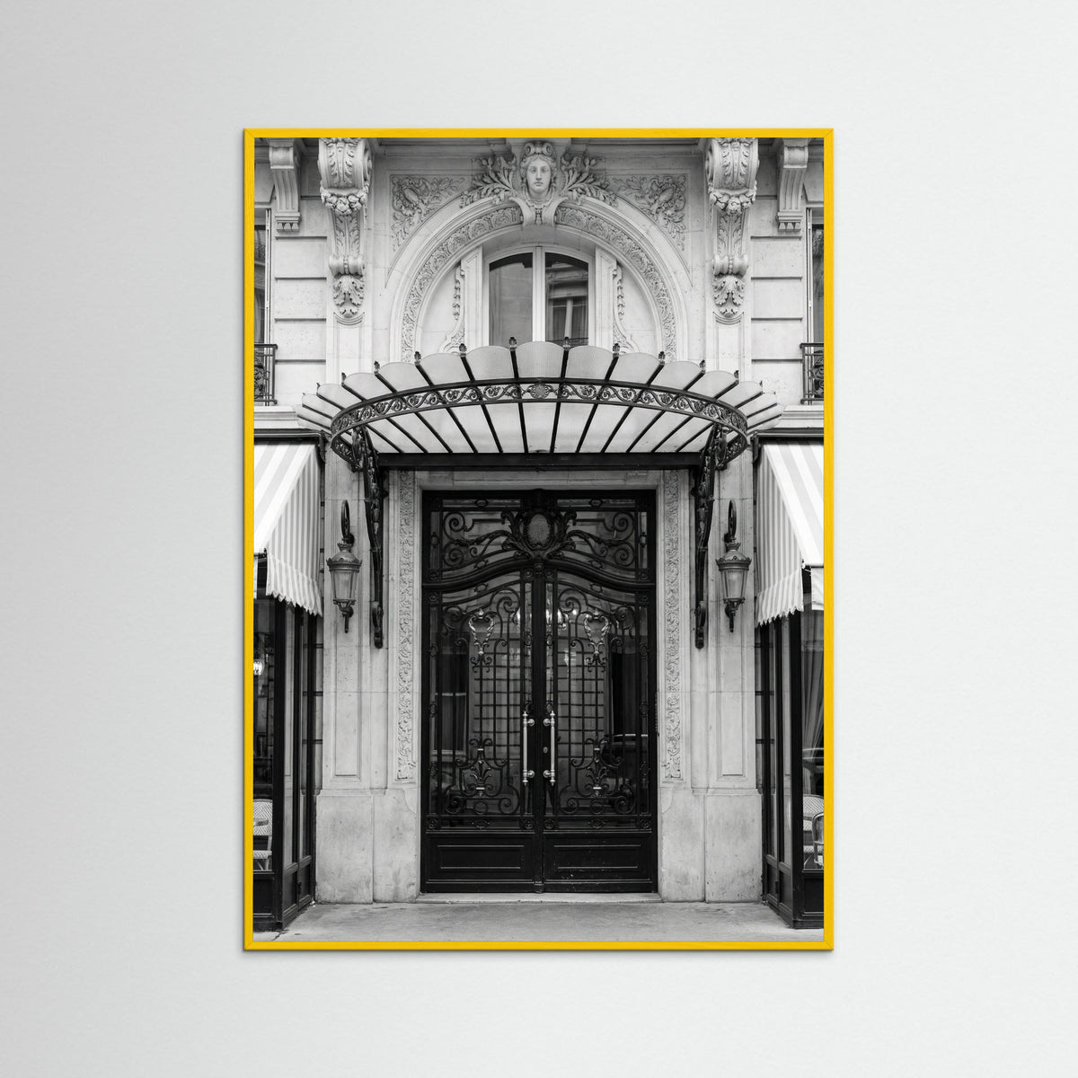 Yellow Wood Parisian Elegance