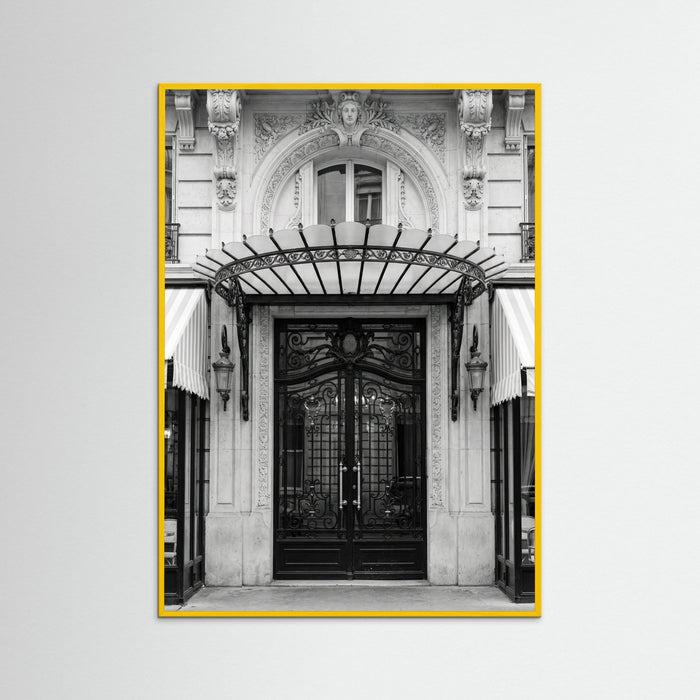 Yellow Wood Parisian Elegance