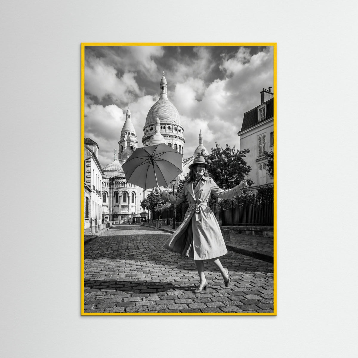 Yellow Wood Parisian Whimsy