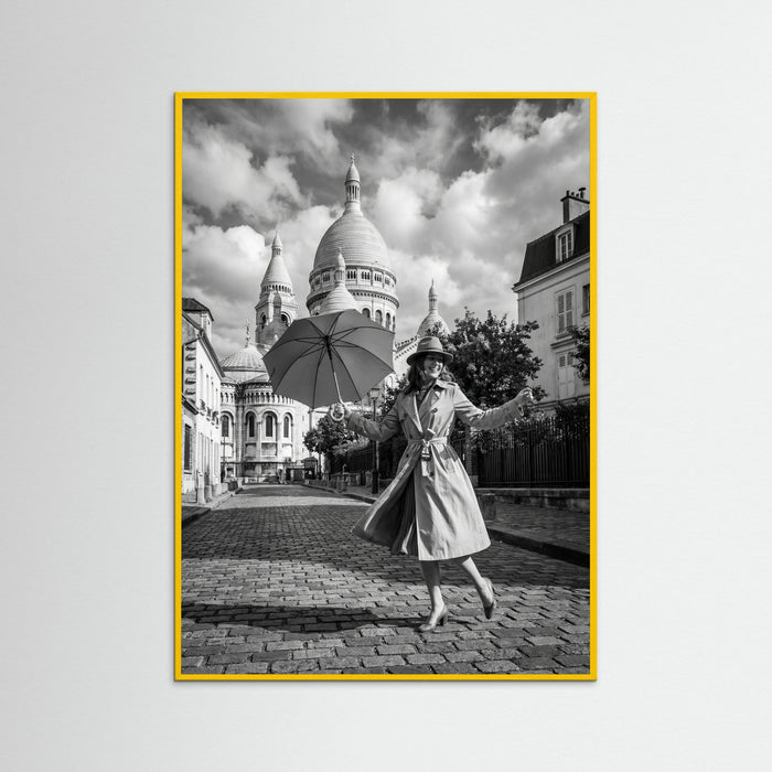 Yellow Wood Parisian Whimsy