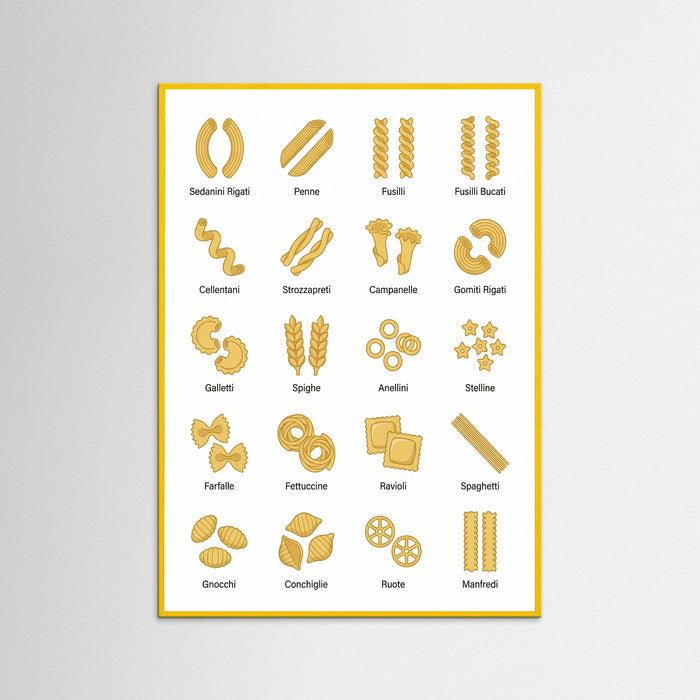 Yellow Wood Pasta Varieties Guide