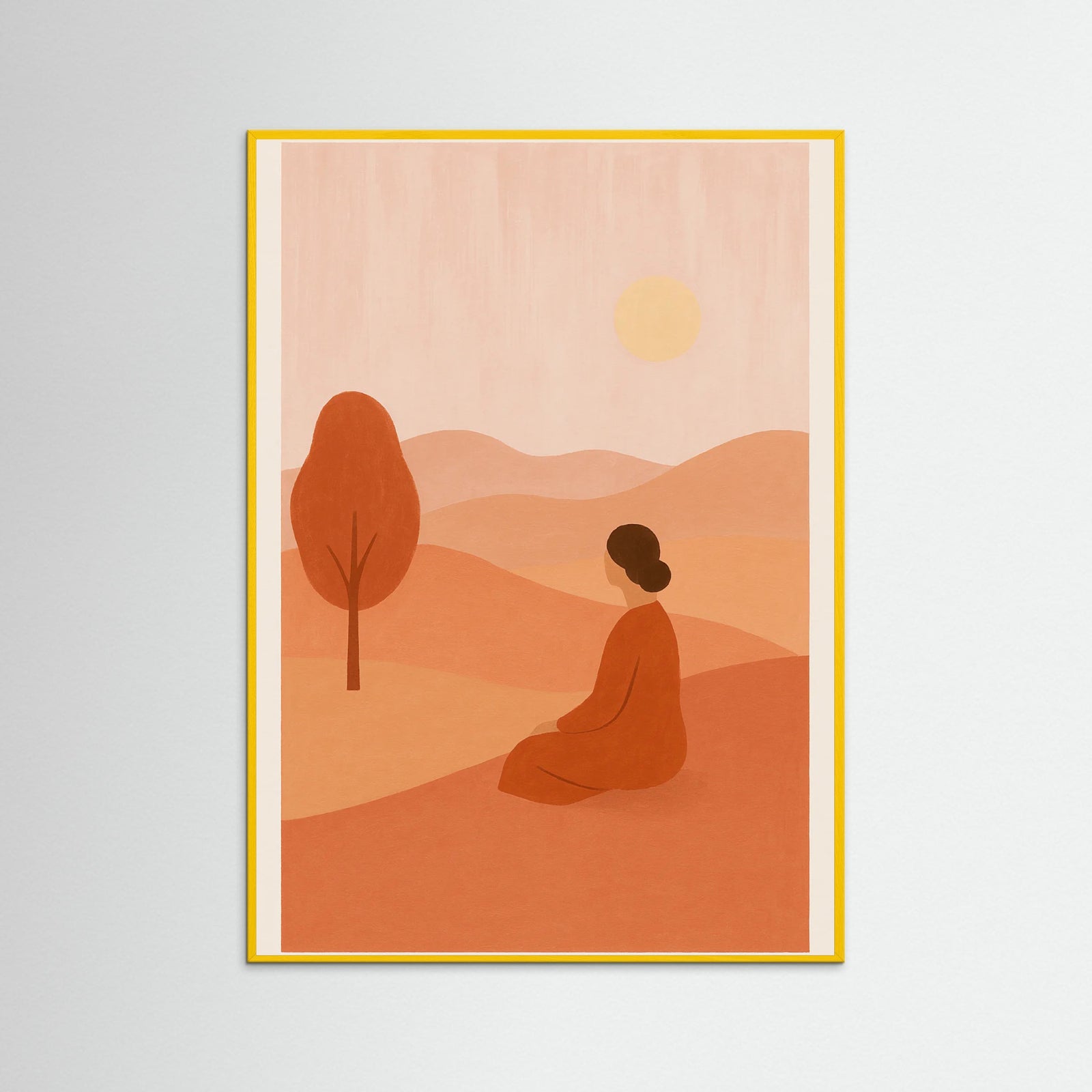 Yellow Wood Pastel Comfort