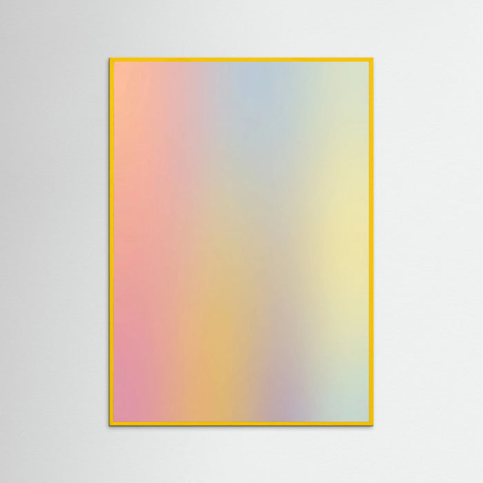 Yellow Wood Pastel Sky Gradation