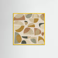 Yellow Wood Pattern3 Mid Earth 1 Kopie Poster