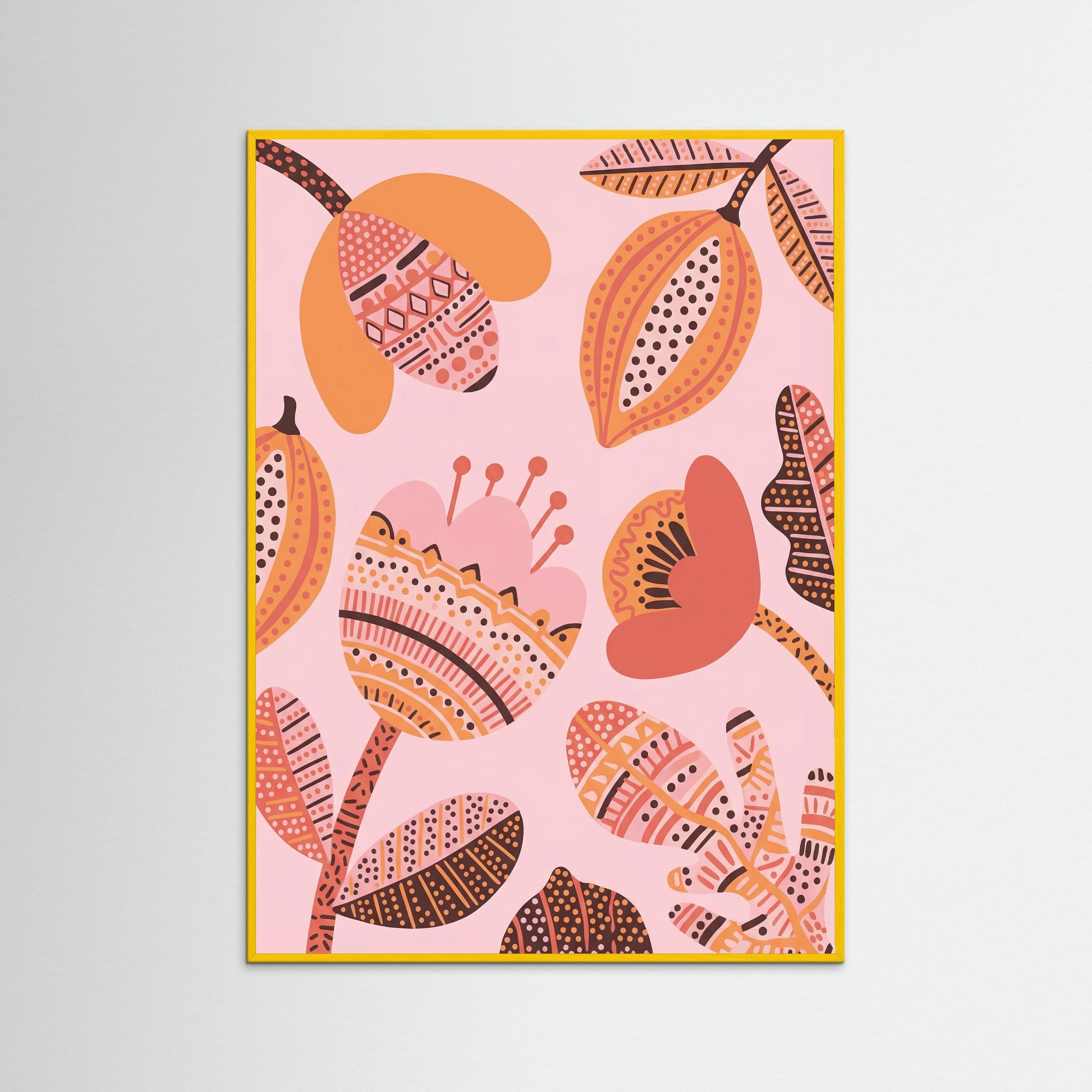 Yellow Wood Patterned Grace