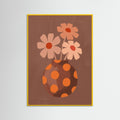 Yellow Wood Patterned Portrait