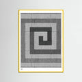 Patterns Fabric Inspired 2b Poster – poster en kunstdruk